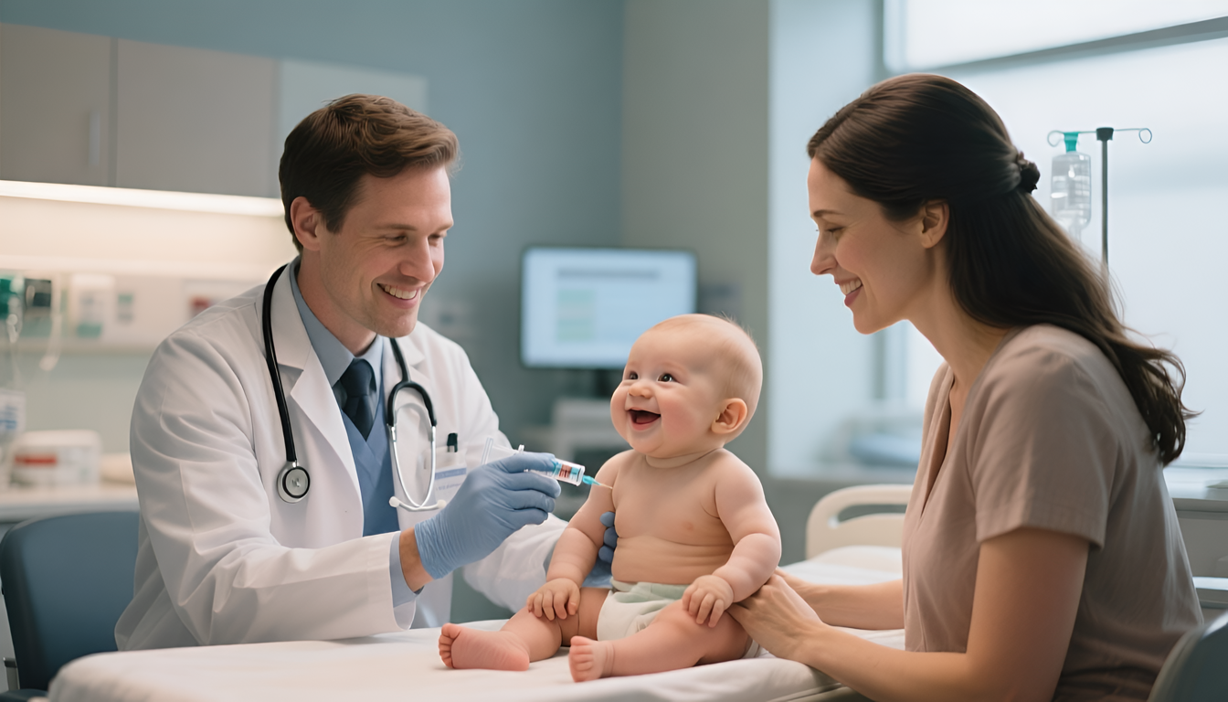Infant and child vaccine schedule