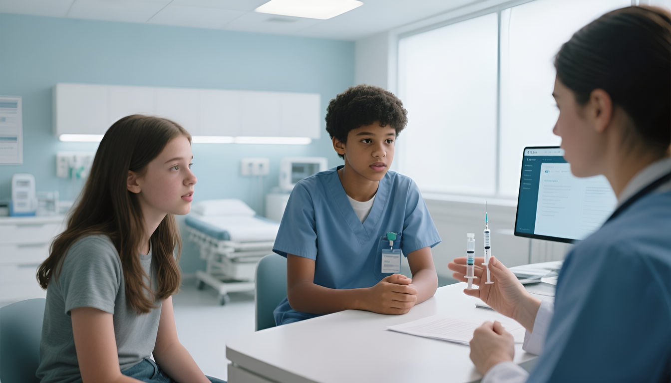 Teen vaccine and booster schedule